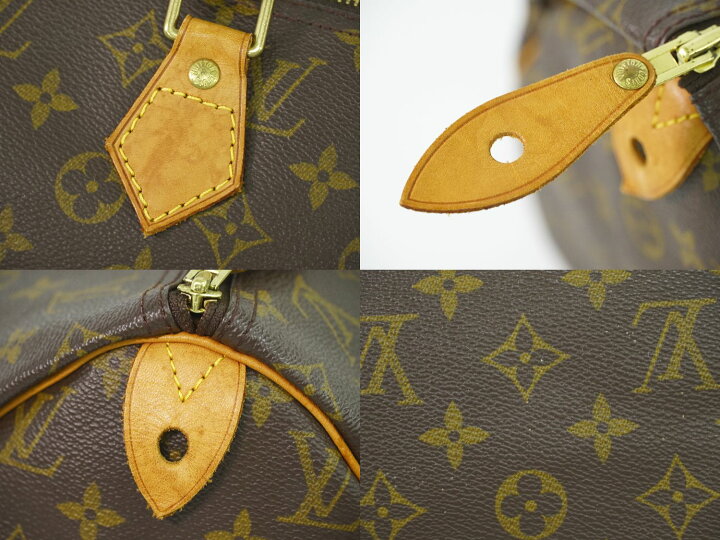 本物 ルイヴィトン LOUIS VUITTON LV 旧型 スピーディ 40 モノグラム  