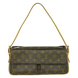 本物 ルイヴィトン LOUIS VUITTON LV ヴィバ シテ MM モノグラム ショルダーバッグ ハンドバッグ ブラウン M51164 ビトン バッグ 中古・