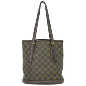 本物 ルイヴィトン LOUIS VUITTON LV マレ ダミエ エベヌ ショルダーバッグ トートバッグ ブラウン N42240 Marais ビトン バッグ 中古・