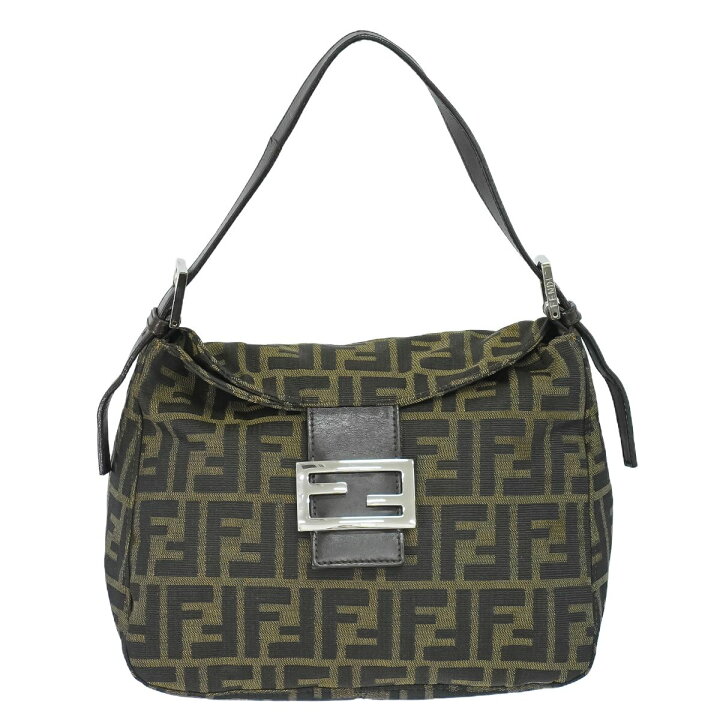 楽天市場】本物 フェンディ FENDI ズッカ ショルダーバッグ キャンバス  