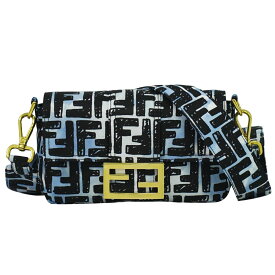 本物 フェンディ FENDI ズッカ バケット ジョシュア ヴィーダス コラボ 2WAY ショルダーバッグ ベルトバッグ ナイロン マルチカラー バッグ 中古・