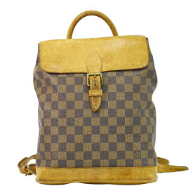 本物 ルイヴィトン LOUIS VUITTON LV アルルカン 100周年記念 ダミエ エベヌ リュックサック バックパック ブラウン N99038 ビトン バッグ 中古・