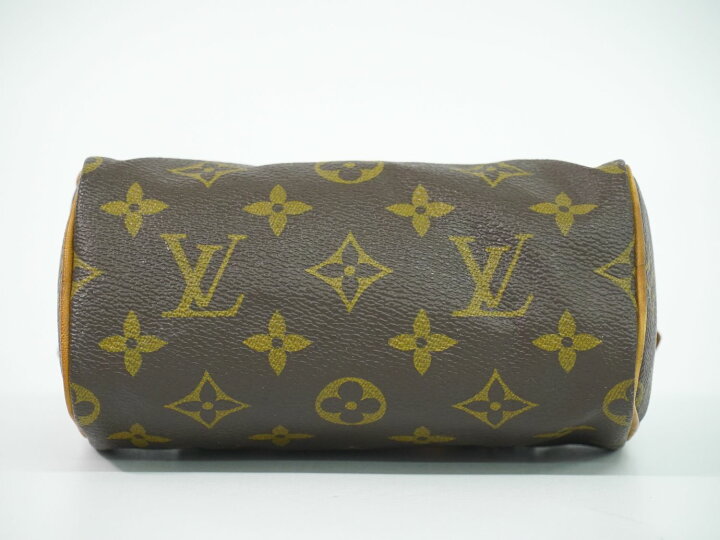 楽天市場】本物 ルイヴィトン LOUIS VUITTON LV ミニスピーディ  