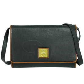 本物 セリーヌ CELINE レザー ショルダーバッグ ポシェット ブラック バッグ 中古・