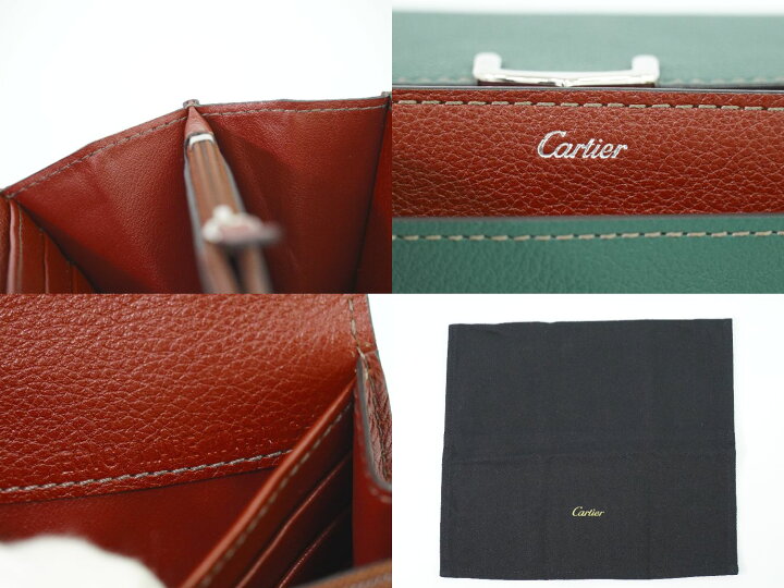 楽天市場】本物 カルティエ Cartier C ドゥ カルティエ バイカラー 長 