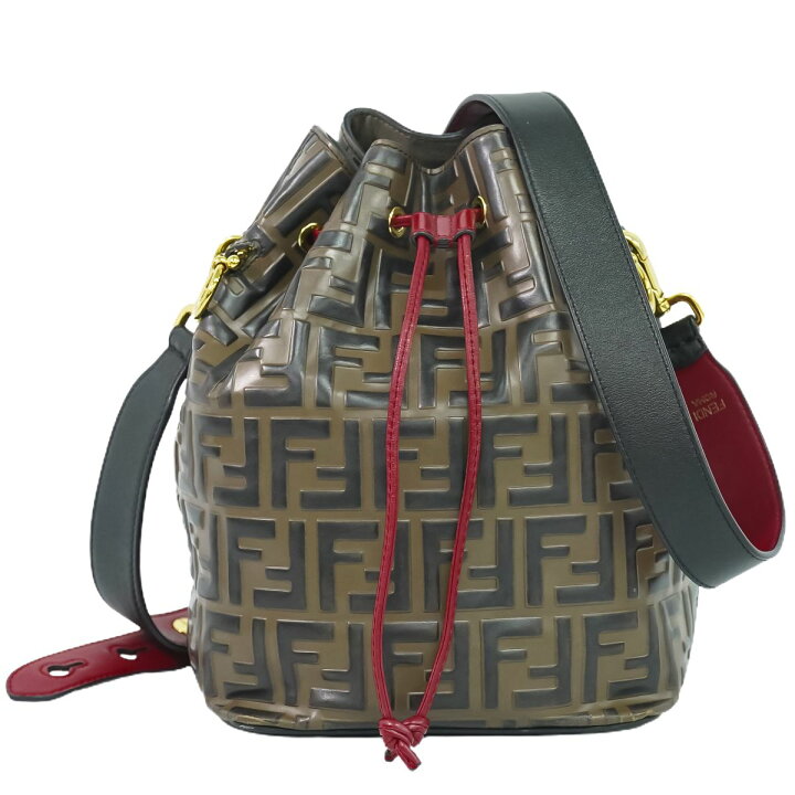 楽天市場】本物 フェンディ FENDI モントレソール ズッカ 巾着  