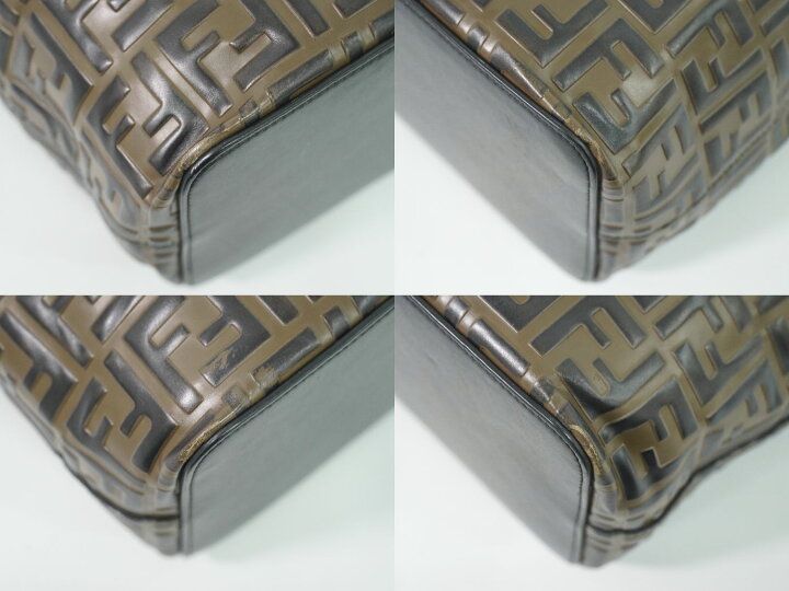 楽天市場】本物 フェンディ FENDI モントレソール ズッカ 巾着  