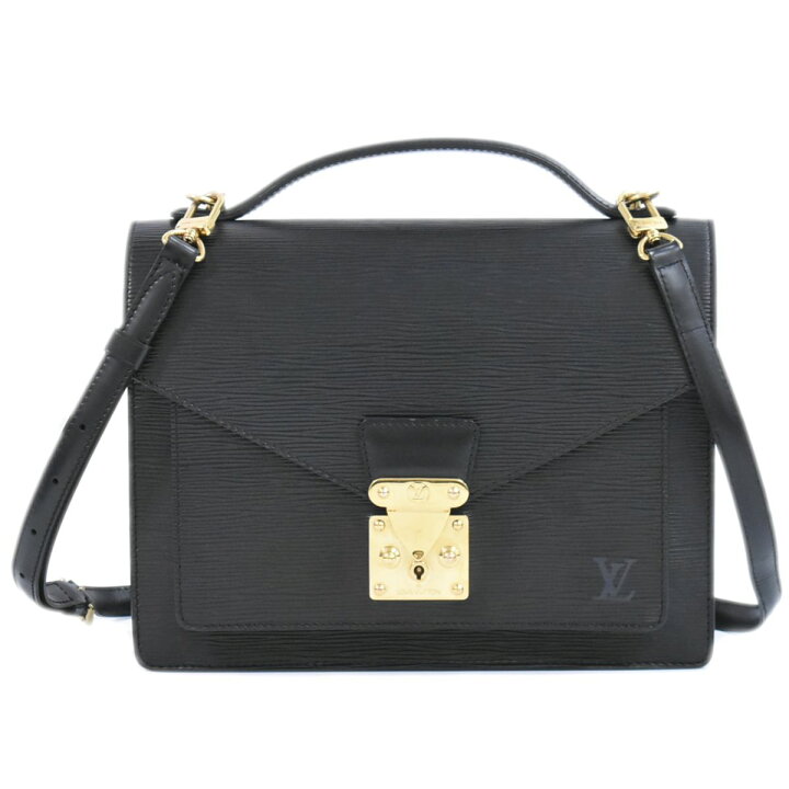 楽天市場】本物 ルイヴィトン LOUIS VUITTON LV モンソー エピ レザー  