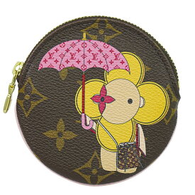 本物 ルイヴィトン LOUIS VUITTON LV ポルトモネロン ヴィヴィエンヌ モノグラム コインケース ブラウン マルチカラー M69057 ビトン 財布 ウォレット 中古・