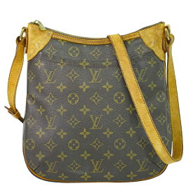 本物 ルイヴィトン LOUIS VUITTON LV オデオン PM モノグラム ショルダーバッグ ポシェット ブラウン M56390 Odeon ビトン バッグ 中古・