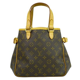 本物 ルイヴィトン LOUIS VUITTON LV バティニョール モノグラム トートバッグ ハンドバッグ ブラウン M51156 ビトン バッグ 中古・
