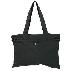 本物 プラダ PRADA ナイロン ショルダーバッグ トートバッグ ブラック バッグ 中古・
