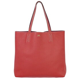 本物 エルメス HERMES ドゥブルセンス 36 トリヨンクレマンス レザー トートバッグ ハンドバッグ □N刻 2010年 ピンク系 バッグ 中古・
