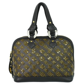 本物 ルイヴィトン LOUIS VUITTON LV アルマ モノグラム エクリプス ハンドバッグ オンブレ ブラウン M40245 Alma ビトン バッグ 中古・