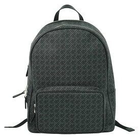 本物 ダンヒル dunhill シグネチャー リュックサック バックパック PVC ブラック グレー バッグ 中古・