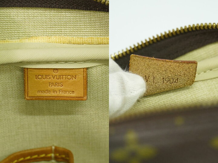 楽天市場】本物 ルイヴィトン LOUIS VUITTON LV ドーヴィル モノグラム 