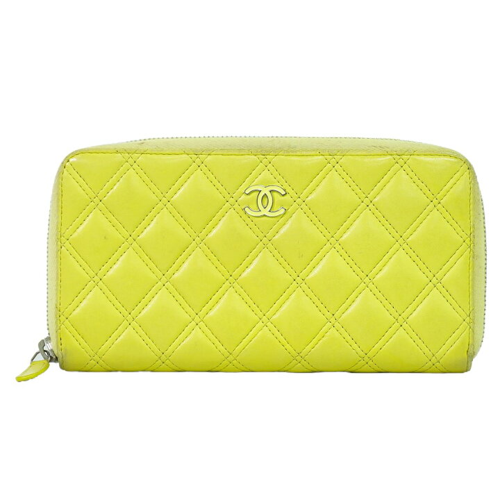楽天市場】本物 CHANEL シャネル マトラッセ ココマーク ラウンド 