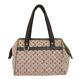 本物 ルイヴィトン LOUIS VUITTON LV ジョセフィーヌ PM モノグラム ミニ ハンドバッグ スリーズ レッド M92314 ビトン バッグ 中古・