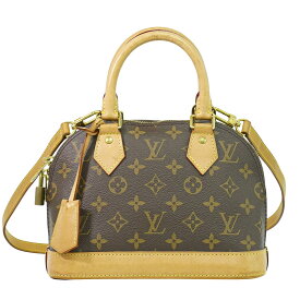 本物 ルイヴィトン LOUIS VUITTON LV アルマ BB モノグラム 2WAY ショルダーバッグ ハンドバッグ ブラウン M53152 Alma ビトン バッグ 中古・