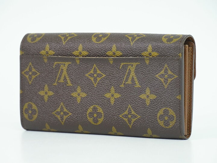 楽天市場】本物 ルイヴィトン LOUIS VUITTON LV ポルトフォイユサラ  