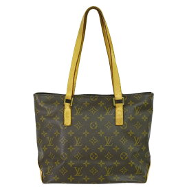 本物 ルイヴィトン LOUIS VUITTON LV カバピアノ モノグラム トートバッグ ショルダーバッグ ブラウン M51148 ビトン バッグ 中古・