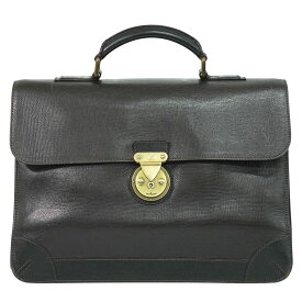 本物 ルイヴィトン LOUIS VUITTON LV アパシュ ユタ レザー ビジネスバッグ ハンドバッグ カフェ ダークブラウン M95452 ビトン バッグ 中古・