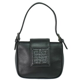 本物 ジバンシィ GIVENCHY レザー ハンドバッグ ブラック バッグ 中古・