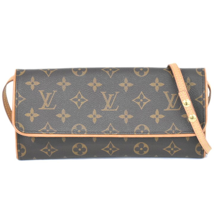 楽天市場】本物 ルイヴィトン LOUIS VUITTON LV ポシェットツイン GM  