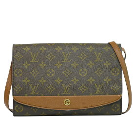 本物 ルイヴィトン LOUIS VUITTON LV ボルドー モノグラム 2WAY ショルダーバッグ クラッチバッグ ブラウン M51797 ビトン バッグ 中古・