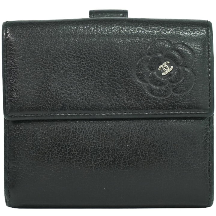楽天市場】本物 シャネル CHANEL ココマーク カメリア折財布  