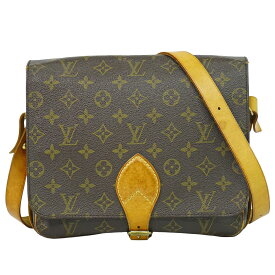 本物 ルイヴィトン LOUIS VUITTON LV カルトシエール 26 GM モノグラム ショルダーバッグ ポシェット ブラウン M51252 ビトン バッグ 中古・