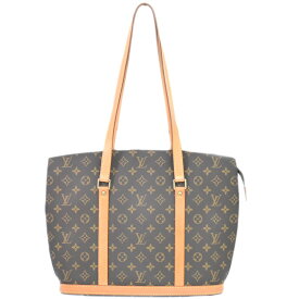 本物 ルイヴィトン LOUIS VUITTON LV バビロン モノグラム ショルダーバッグ トートバッグ ブラウン M51102 Babylone ビトン バッグ 中古