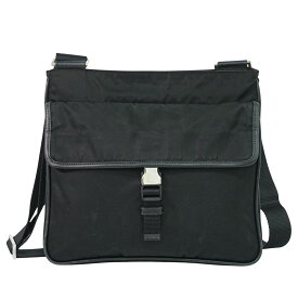 本物 プラダ PRADA テスート ショルダーバッグ ポシェット ナイロン ブラック VA0269 Tessuto バッグ 中古・