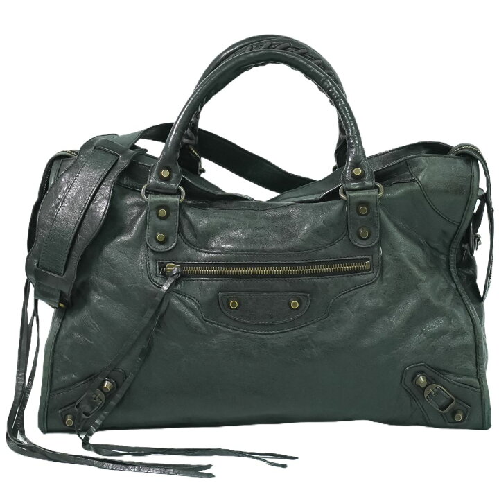楽天市場】本物 バレンシアガ BALENCIAGA ザ シティ 2WAY ショルダー 