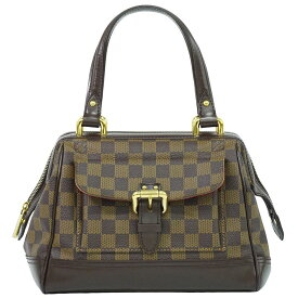 本物 ルイヴィトン LOUIS VUITTON LV ナイツブリッジ ダミエ エベヌ ハンドバッグ ブラウン N51201 Knightsbridge ビトン バッグ 中古・