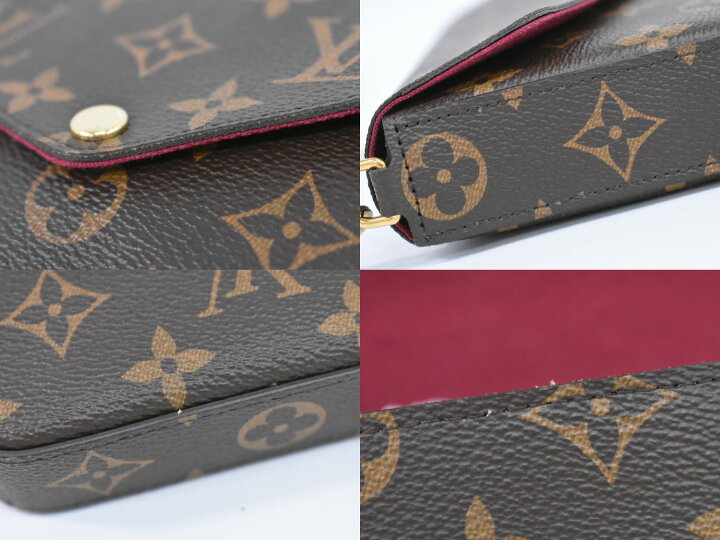 楽天市場】本物 ルイヴィトン LOUIS VUITTON LV ポシェット フェリシー  