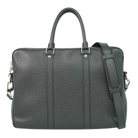 本物 ルイヴィトン LOUIS VUITTON LV ポルトドキュマン ヴォワヤージュ タイガ レザー 2WAY ビジネスバッグ アルドワーズ M30638 ビトン バッグ 中古・