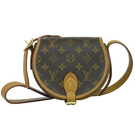 本物 ルイヴィトン LOUIS VUITTON LV タンブラン モノグラム ショルダーバッグ ポシェット ブラウン M44860 ビトン バッグ 中古・