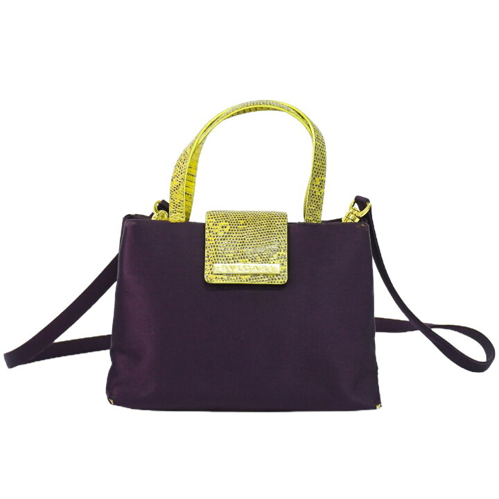 楽天市場】本物 ブルガリ BVLGARI レザー 2WAY ショルダーバッグ 