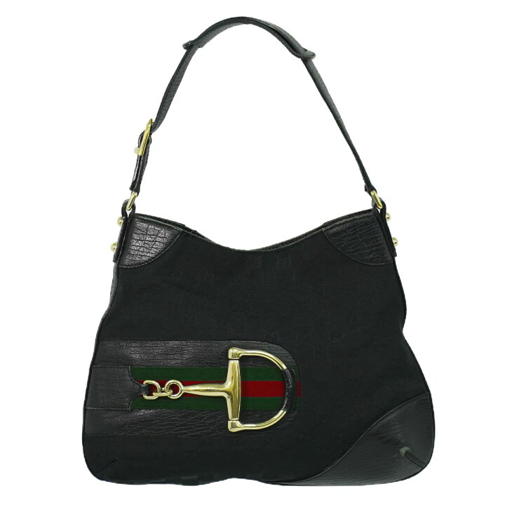 楽天市場】本物 グッチ GUCCI ホースビット シェリーライン GG 