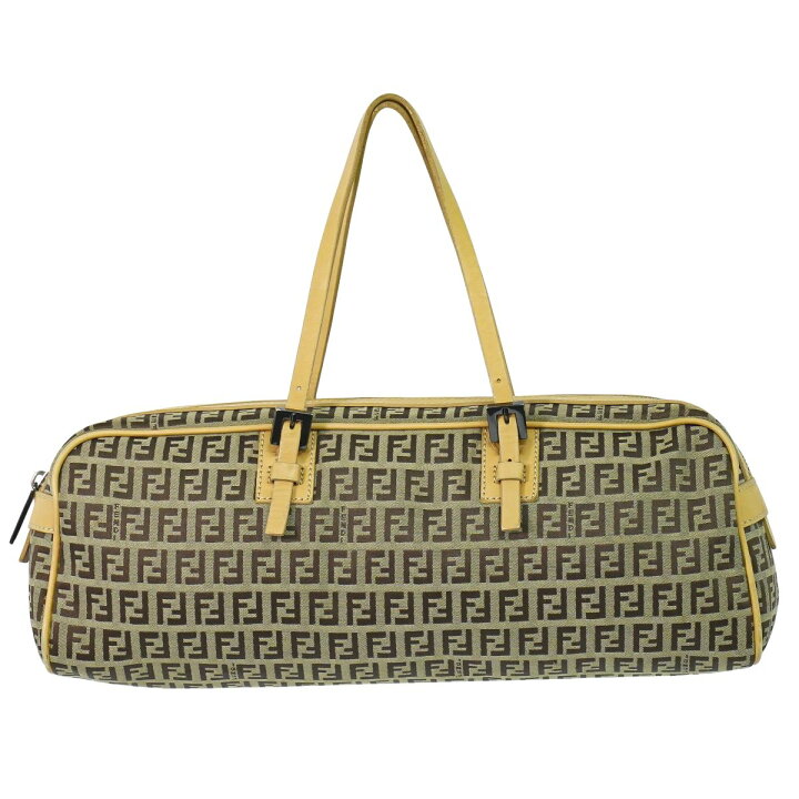 楽天市場】本物 フェンディ FENDI ズッキーノ ハンドバッグ キャンバス  