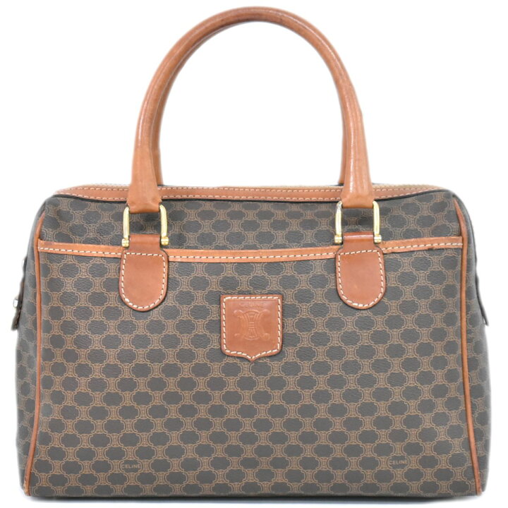 本物 セリーヌ CELINE マカダム ショルダーバッグ トートバッグ PVC  