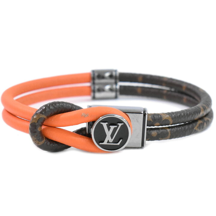 楽天市場】本物 ルイヴィトン LOUIS VUTTON LV ブラスレ ループイット 
