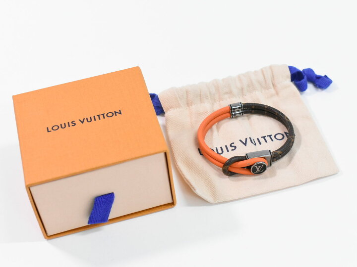 楽天市場】本物 ルイヴィトン LOUIS VUTTON LV ブラスレ ループイット 