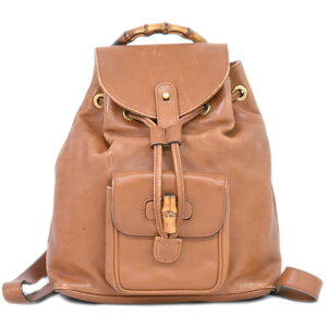グッチ(GUCCI) バンブー(bamboo) 中古 リュック・バックパック | 通販  