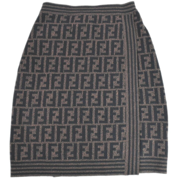 楽天市場】本物 フェンディ FENDI ズッカ タイト スカート ボトムス 42  