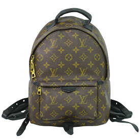 本物 ルイヴィトン LOUIS VUITTON LV パームスプリングス PM モノグラム リュックサック バックパック ブラウン M44871 Palm Springs ビトン バッグ 中古・