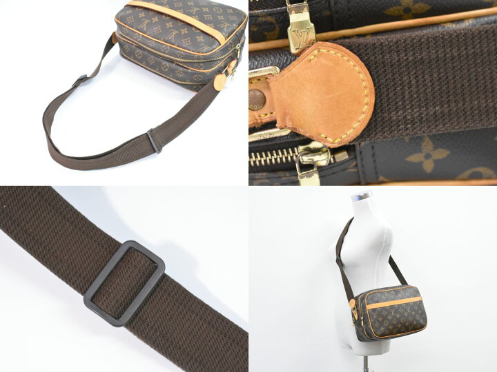 楽天市場】本物 ルイヴィトン LOUIS VUITTON LV リポーター PM  