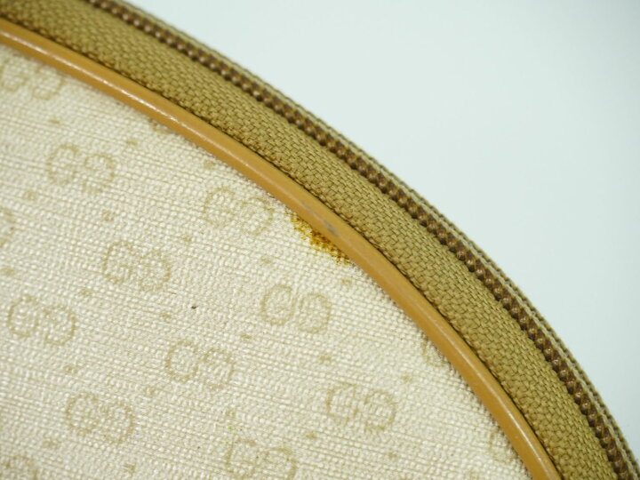 楽天市場】本物 グッチ GUCCI オールドグッチ マイクロGG ポーチ  