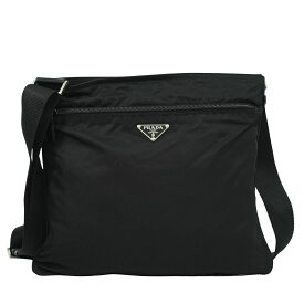 本物 プラダ PRADA ナイロン ショルダーバッグ ポシェット ブラック バッグ 中古・
